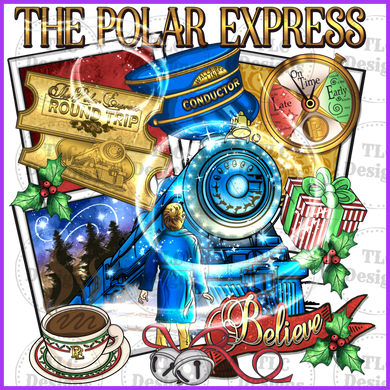 Polar Express Full Color Transfers