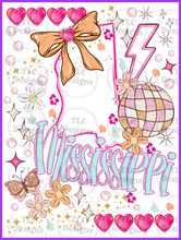 Load image into Gallery viewer, Preppy States- Put Your State In The Notes Section- 1 Free Pocket Size Bow Included Full Color
