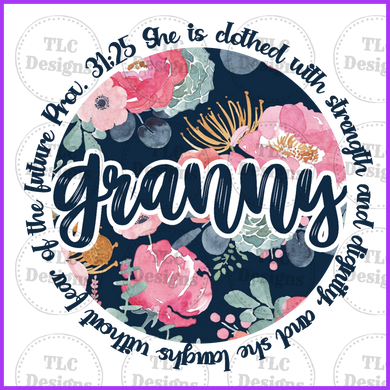 Proverbs- Granny Full Color Transfers