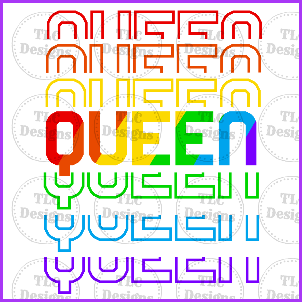Queen Full Color Transfers