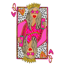 Load image into Gallery viewer, Queen Of Hearts Pop Full Color Transfers
