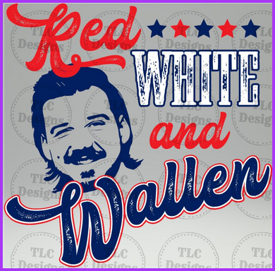 Red White And W Full Color Transfers