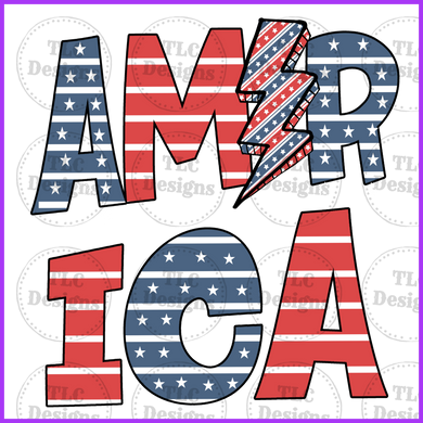 Retro America Full Color Transfers