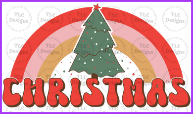 Retro Christmas Full Color Transfers
