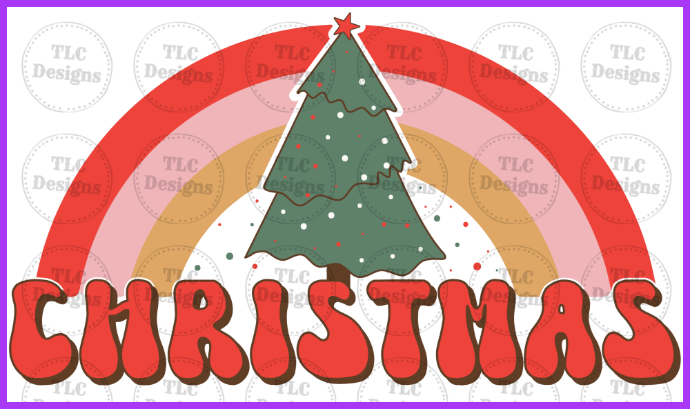 Retro Christmas Full Color Transfers