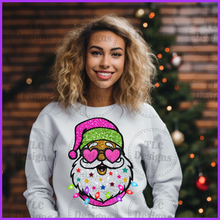 Load image into Gallery viewer, Santa With Sequins Full Color Transfers
