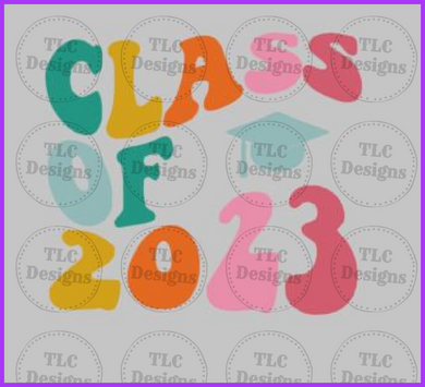 Senior Class Of 2023 Full Color Transfers
