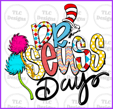Seuss Days Full Color Transfers