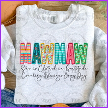 Load image into Gallery viewer, She Is Clothed- Mawmaw Full Color Transfers
