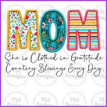 Load image into Gallery viewer, She Is Clothed- Mom Full Color Transfers
