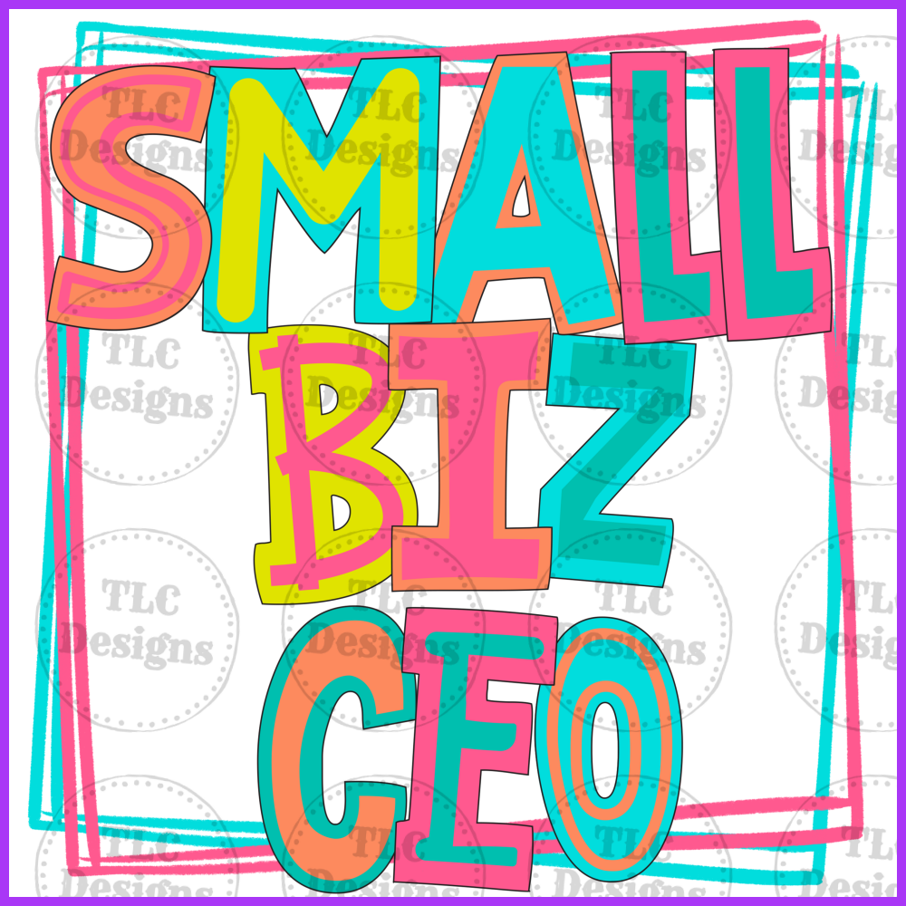 Small Biz Ceo Full Color Transfers