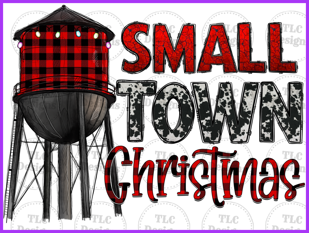 Small Town Christmas Full Color Transfers