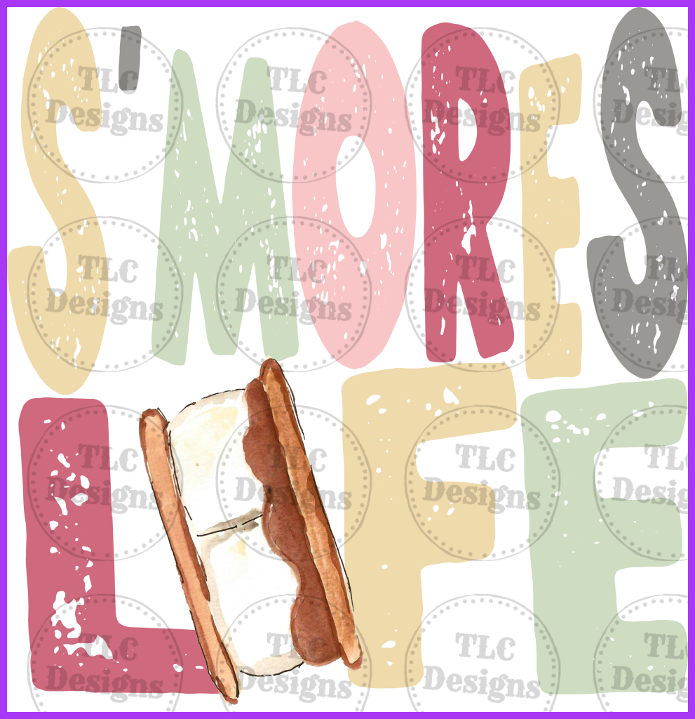 Smores Life Full Color Transfers
