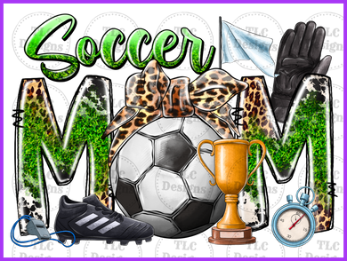 Soccer Mom-1 Full Color Transfers