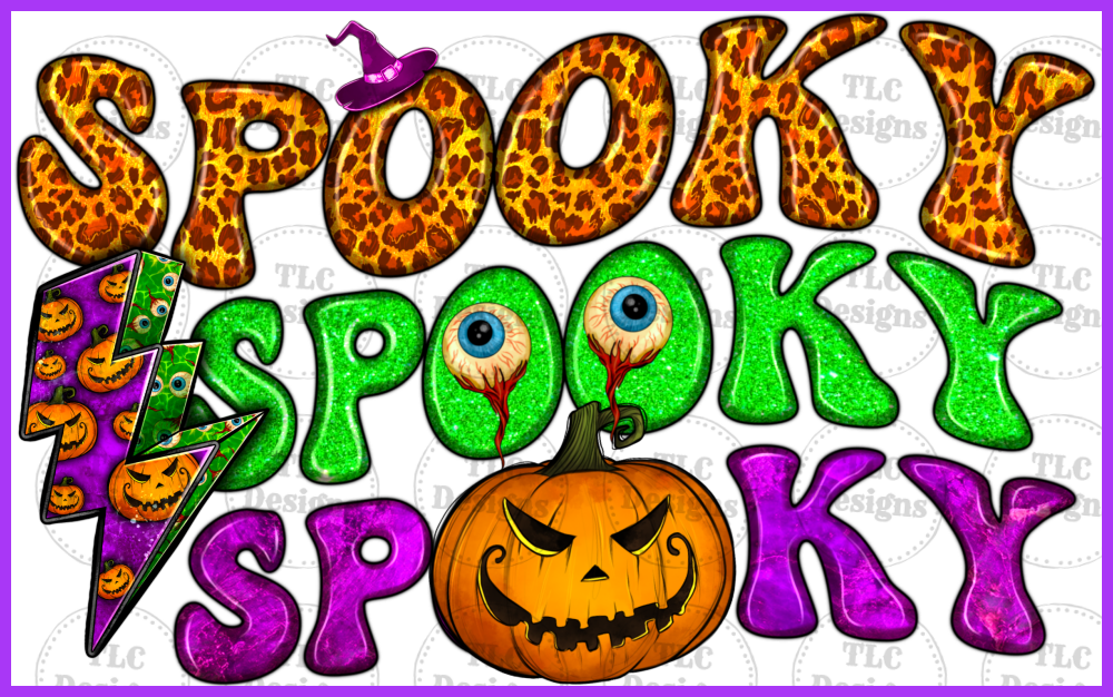 Spooky Full Color Transfers