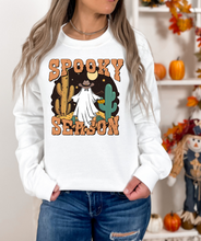Load image into Gallery viewer, Spooky Season With Ghost And Cactus Full Color Transfers
