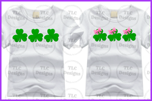 Load image into Gallery viewer, St. Patty Little Miss Full Color Transfers
