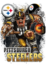 Load image into Gallery viewer, Pittsburgh Steelers Full Color Transfers
