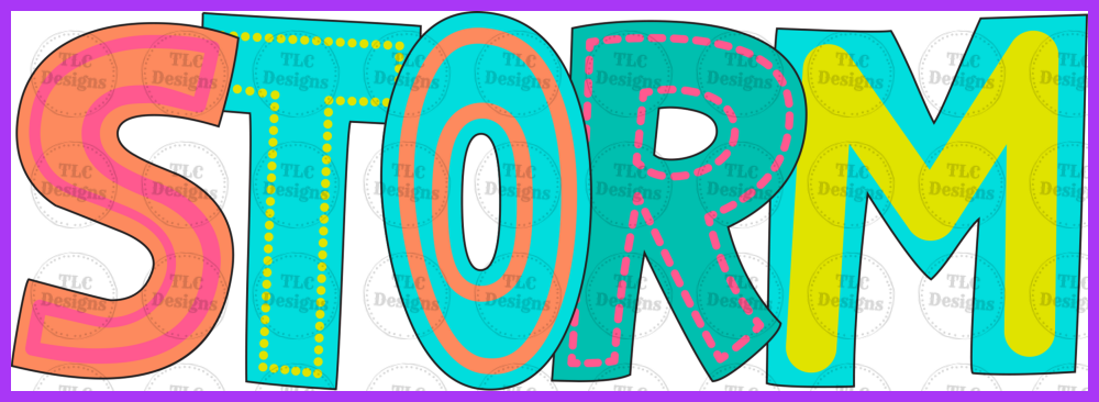 Storm Full Color Transfers