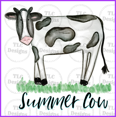 Summer Cow Full Color Transfers