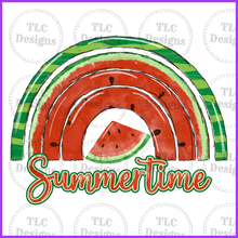 Load image into Gallery viewer, Summertime Watermelon Rainbow Full Color Transfers
