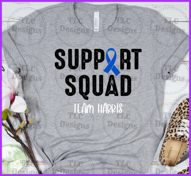 Support Squad Team Harris Full Color Transfers