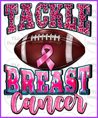 Tackle Breast Cancer Full Color Transfers