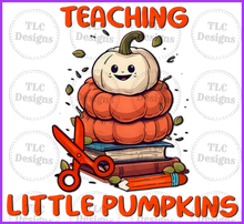 Load image into Gallery viewer, Teach Little Pumpkins Full Color Transfers
