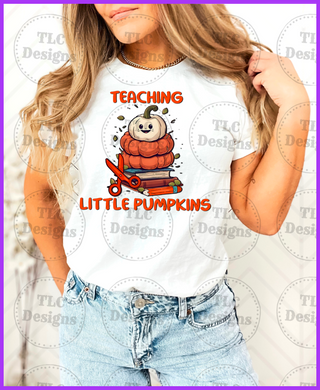 Teach Little Pumpkins Full Color Transfers