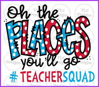 #Teachersquad Full Color Transfers