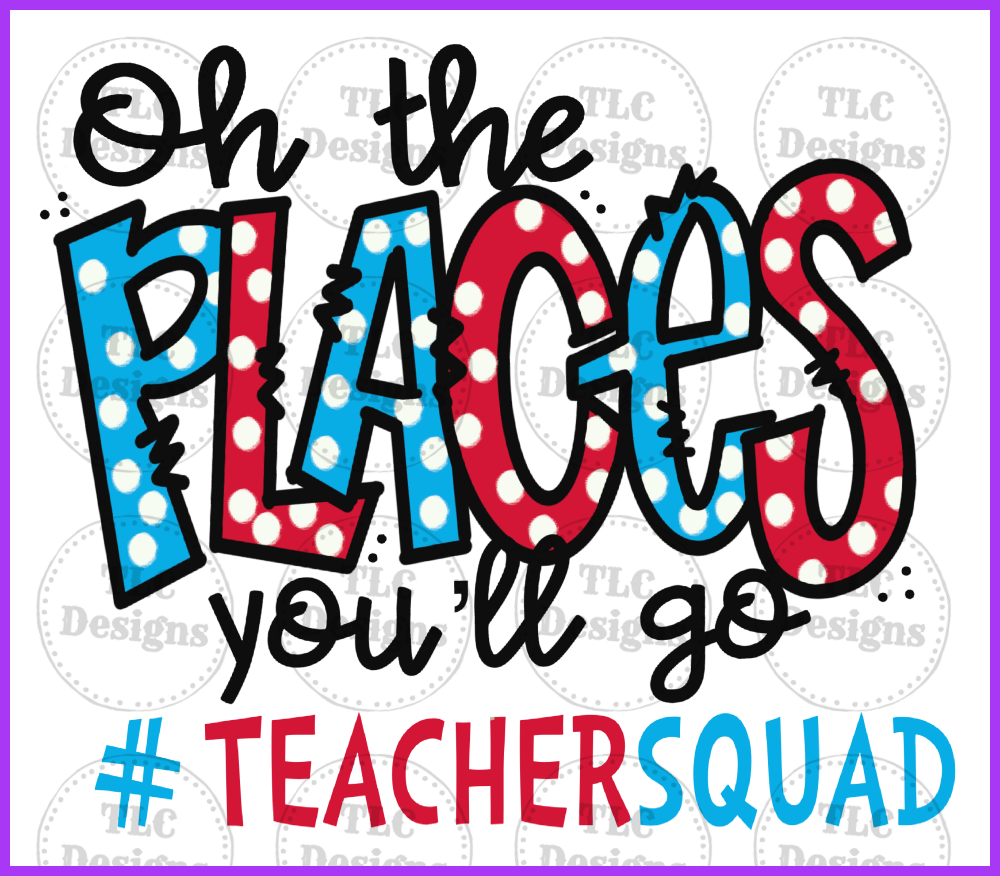 #Teachersquad Full Color Transfers