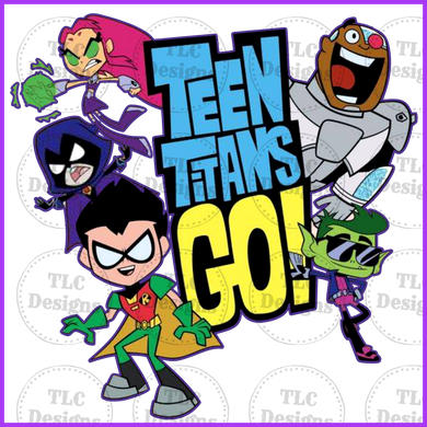 Teen Titans 1 Full Color Transfers