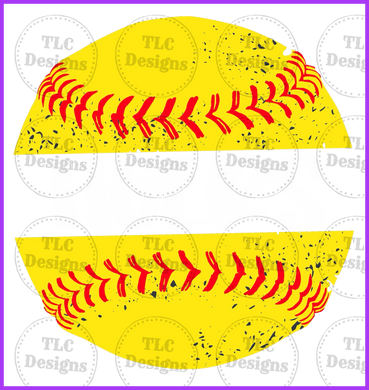 Tigers Softball Full Color Transfers
