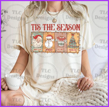 Load image into Gallery viewer, Tis The Season Retro Full Color Transfers
