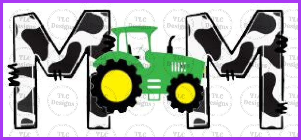 Tractor Mom Full Color Transfers