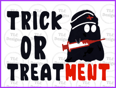 Trick Or Treatment Full Color Transfers