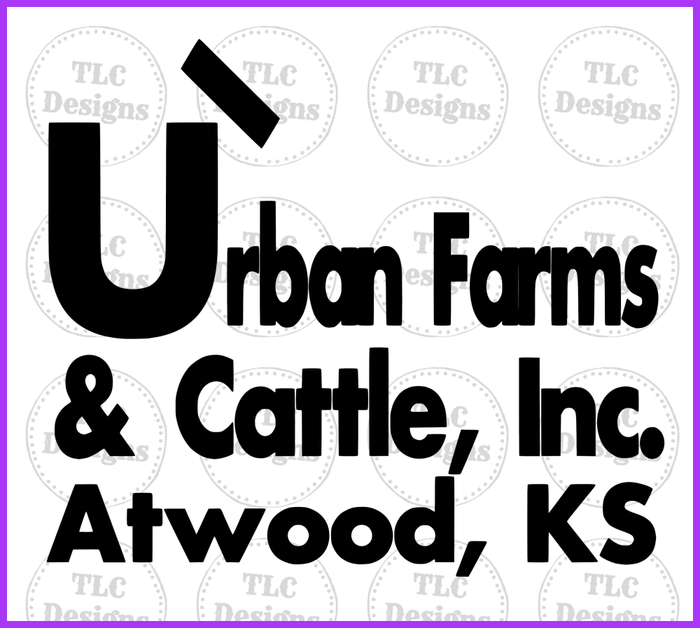 Urban Farms 2 Full Color Transfers