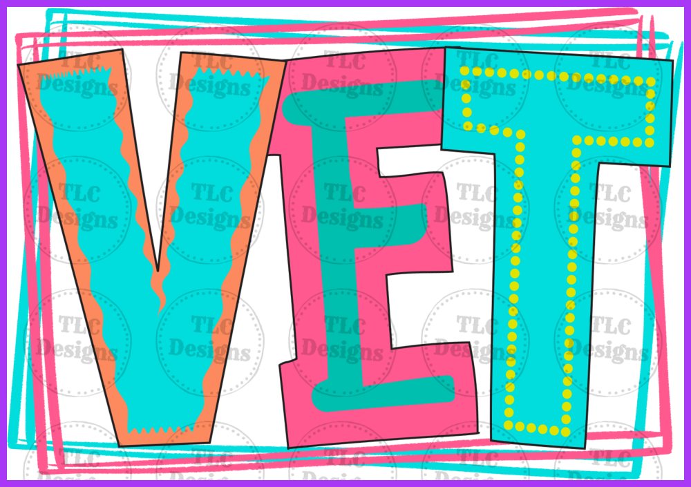 Vet Full Color Transfers