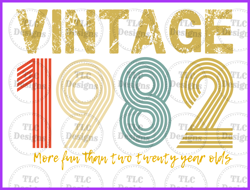 Vintage Full Color Transfers