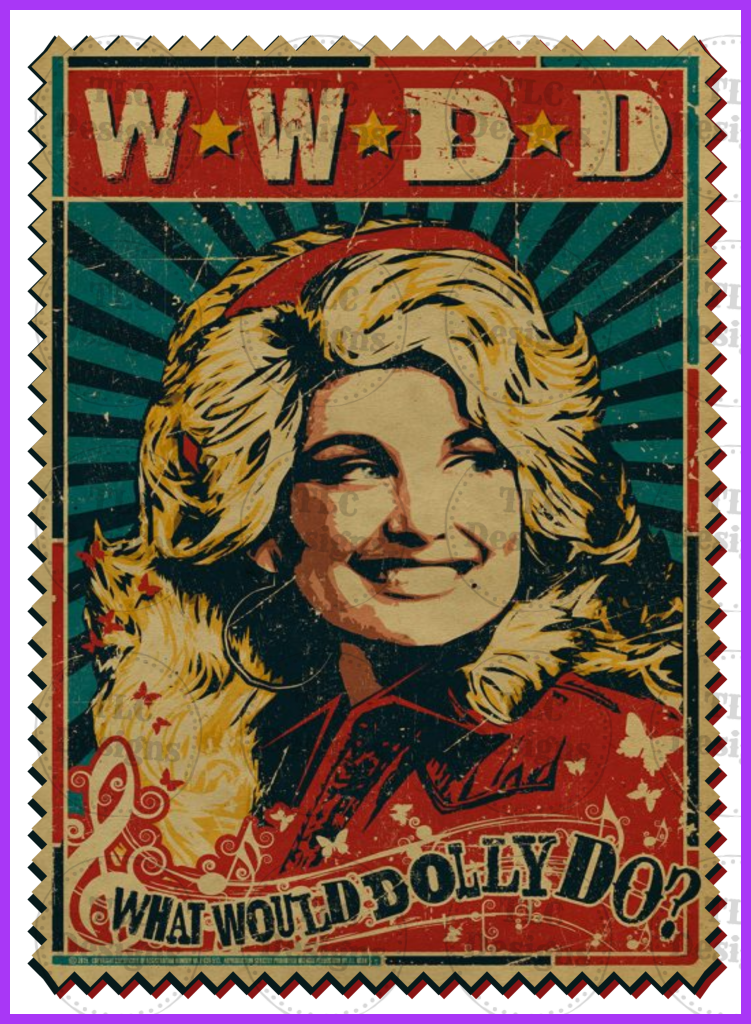 What Would Dolly Do Full Color Transfers