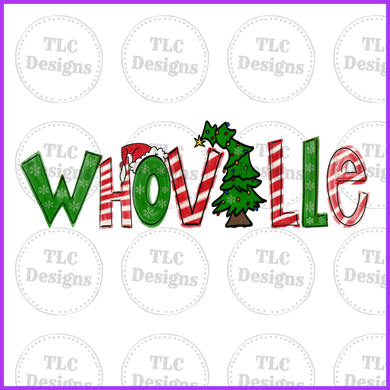 Whoville Full Color Transfers