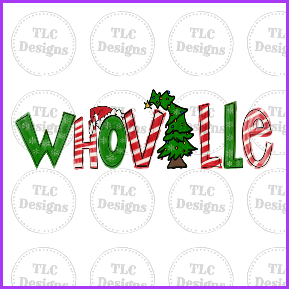 Whoville Full Color Transfers