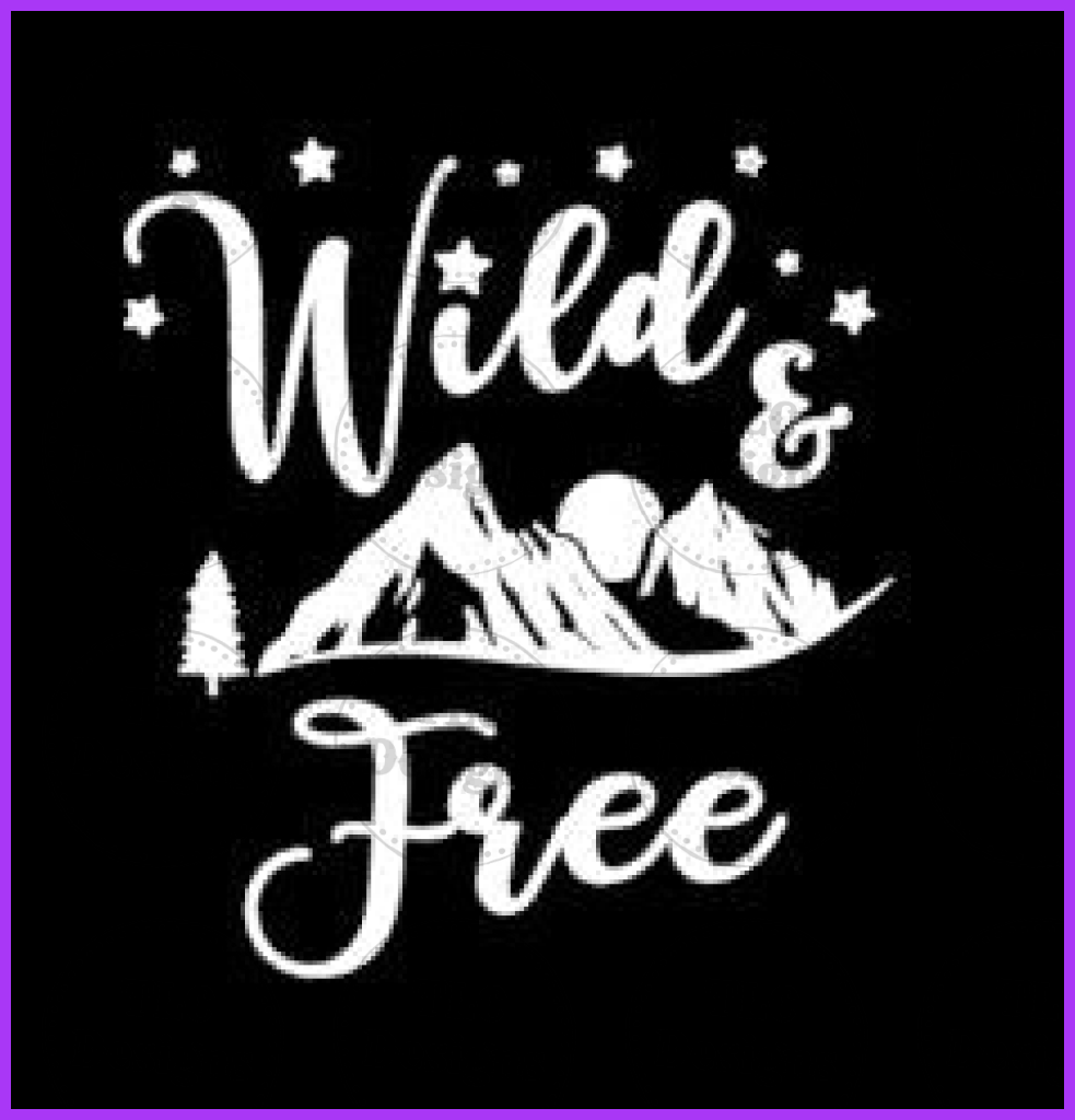Wild And Free Full Color Transfers