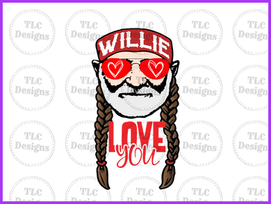 Willie Love Full Color Transfers