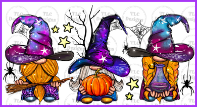 Witch Gnomes Full Color Transfers