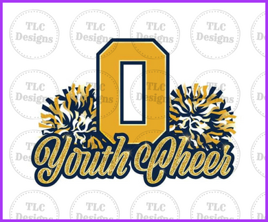 Youth Cheer Full Color Transfers